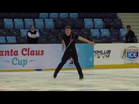 2017 Santa Claus Cup : Daniel ENGELSON(SWE) - FS SENIOR MEN, Short program