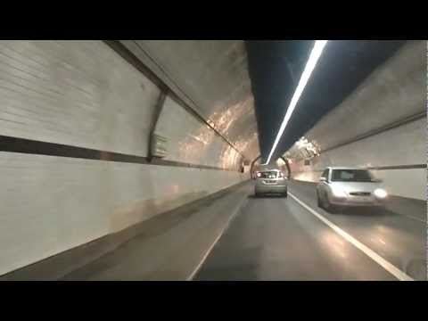 Driving in London - Rotherhithe Tunnel to Surrey Quays