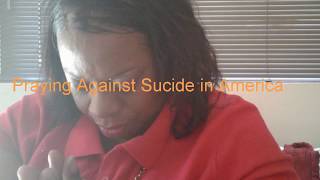 Praying Against Sucide in America