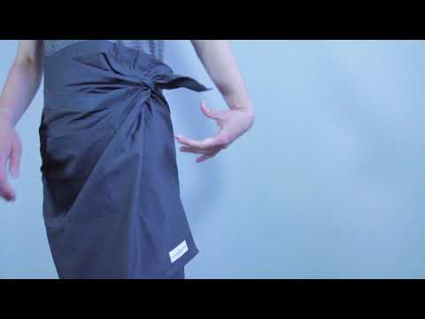 Diese Schürze kann man einfach wickeln - KONTOR 1710