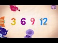 Learn Number Twelve 12 in English & Counting, Math by Endless Alphabet   Kids Educational Video