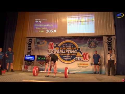 Women -84 to 84+kg Deadlift of 2012 EPF European Open Women Championships
