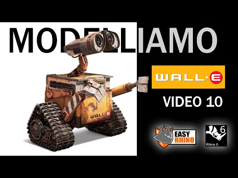 RHINOCEROS 3D - TUTORIAL WALLE VIDEO 10