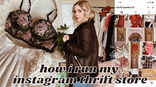 ✨ How I Run My Instagram Thrift Store ✨