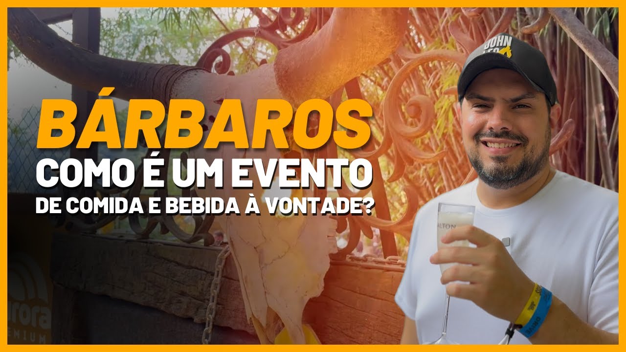 Como é um Evento de Churrasco Open Food e Open Bar? - #BÁRBAROS