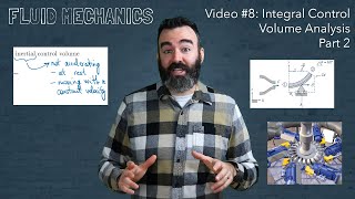 Video #8 - Fluid Mechanics - Integral Control Volume Analysis 2