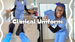 MANDALA SCRUBS TRY-ON HAUL AND REVIEW 2024 - MY Nursing School Clinical Uniform and Shoes