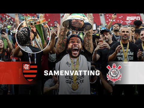 MEMPHIS DEPAY wint de BRAZILIAANSE SUPERCUP 🇧🇷🏆 | Samenvatting Flamengo - Corinthians