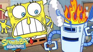 Download lagu SpongeBob vs. The Robots! 🤖🧽 | 45 Minutes | SpongeBob mp3