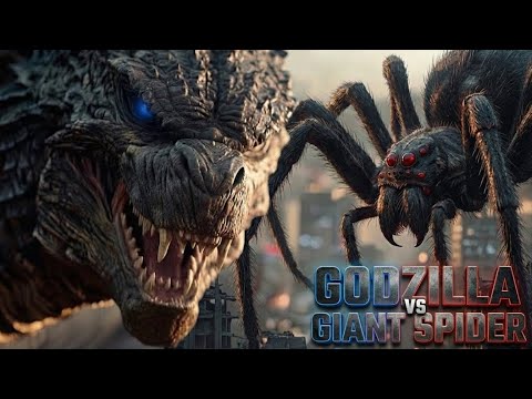 Godzilla vs Giant Spider -  Battle to Save Tokyo | Full Movie 2025