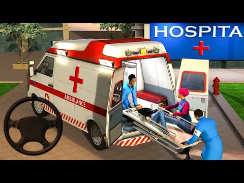 City Ambulance Rescue Emergency Driving_Ambulance Game_Emergency van game_Android Game