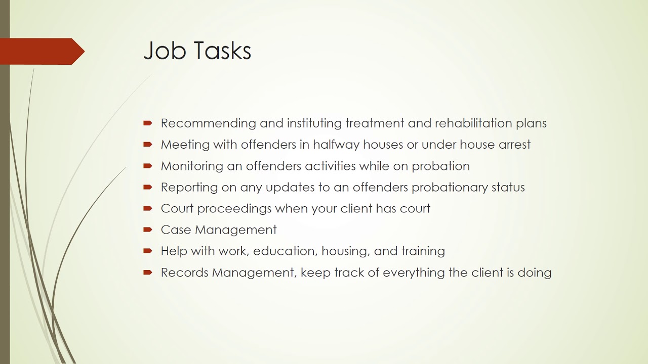 probation officer powerpoint