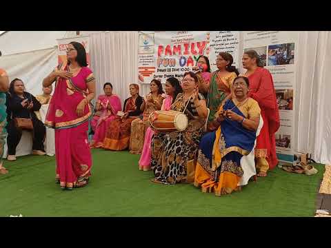 hindu bhojpuri dharmic sabha - aho radha nache la