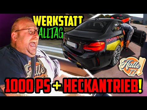 Marco AUF ACHSE! - Werkstattalltag Halle 77 - VOLLGAS im M2 Competition!