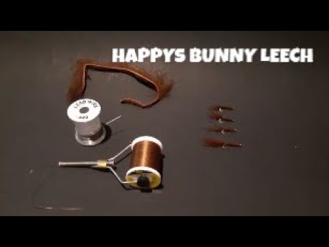 FLY TYING  -HAPPYs BUNNY LEECH (The easiest Fly you'll ever Tie.)