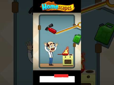 HomeScapes bonus level MiniGames #65 Walkthrough #shorts