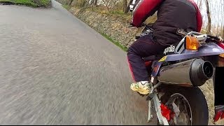 preview picture of video 'Motoride Aprilia Pegaso 125 | 3rd person view GoPro'