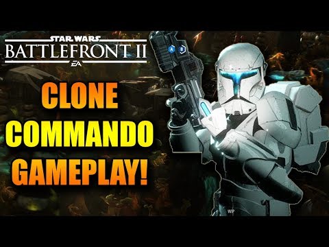 CLONE COMMANDO GAMEPLAY REVEALED! Instant Action & Co-op Gameplay! Star Wars Battlefront 2
