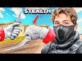 Using STEALTH ONLY LOADOUT On Warzone