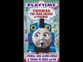 Original VHS Opening And Closing To Thomas The Tank Engine And Friends Playtime UK VHS Tape