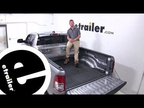 etrailer | Installing the UWS Truck Bed Toolbox on your 2019 Ram 1500