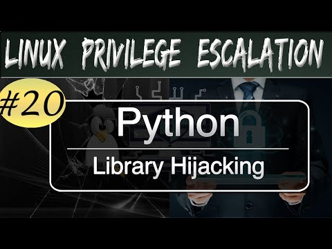 Linux Privilege Escalation : PYTHON library Hijacking