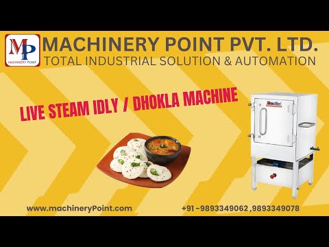 Live Steam Idly / Dhokla Steamer 12 Trays