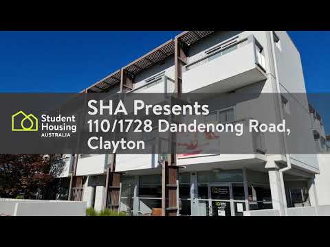 110/1728 Dandenong Road, CLAYTON – Apartment tour by Student Housing Australia