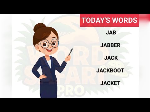 📘 Episode 36: 🪶 “Hear 5 Jumping ‘J’ Words: Jab, Jabber, Jack, Jackboot, Jacket.”