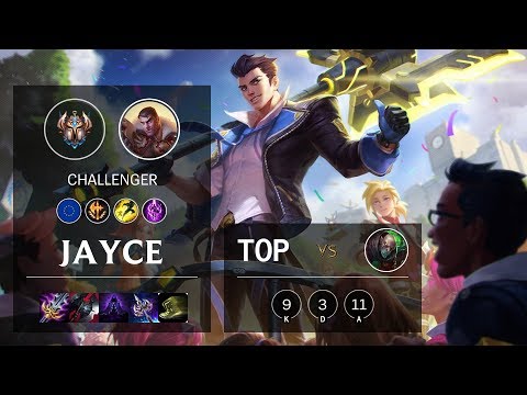 Jayce Top vs Singed - EUW Challenger Patch 10.4