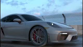 porsche718cayman |  Blender Realistic Car Animation   | Motion blur off | Cycles