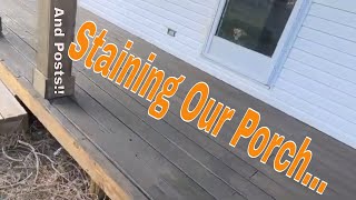 How To Stain A Deck
