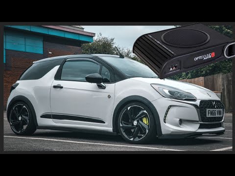 Enhance Your Car Audio! Citroen DS3 Underseat Subwoofer Install Vibe Optisound 8 Active