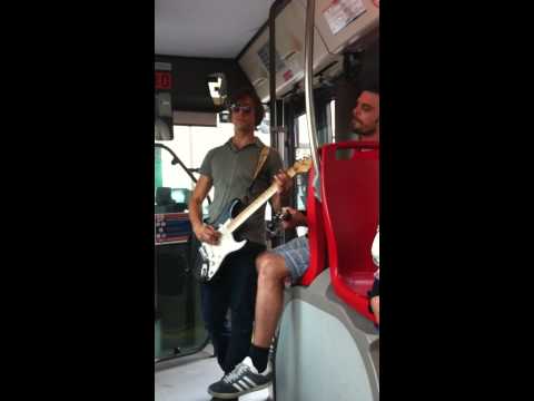 Kisses From Mars Live in a bus part 2