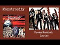 Monstrosity : Dream Messiah Lyrics