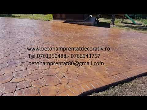 Beton Amprentat Valea Presnei - Călărași Tel.0761350488 -0766543767