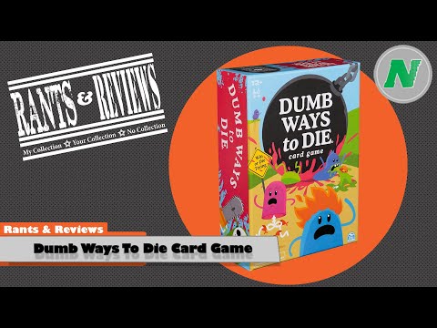Rants And Reviews: Dumb Ways To Die Card Game