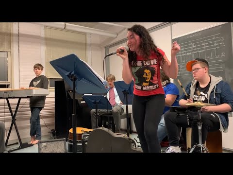 Ella Faye - Rehearsing Wild Angels (by Martin Sexton)