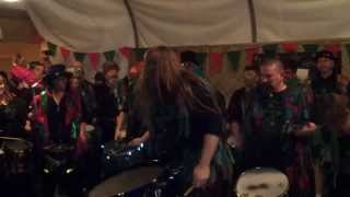 preview picture of video 'Off The Rails, performed at the Pentacle Drummers Wassail 2014'