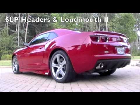 QTP Electric Cutouts SLP Exhaust Headers 2010 Camaro