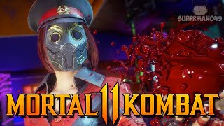 New Skarlet Brutality Makes No Sense... - Mortal Kombat 11: "Skarlet" Gameplay