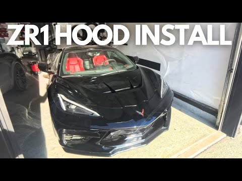 This ZR1 Inspired Hood Just Changed My C8 Corvette