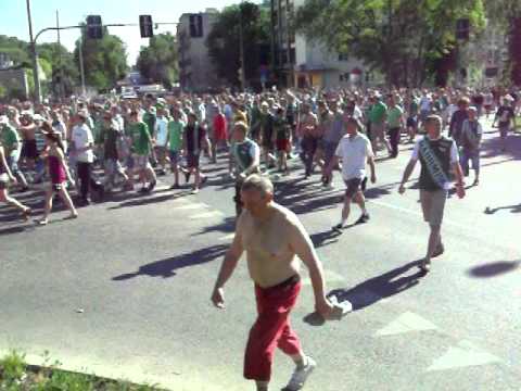 kibice zielonych (4) - derby: Radomiak - Bron - 05.06.2011 - Radom