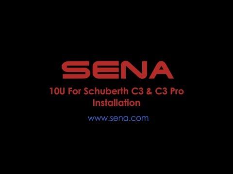 Sena 10U How To Video for Schuberth C3 & C3 Pro (Installation)