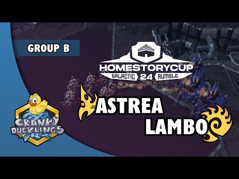 Astrea vs Lambo - PvZ | HomeStory Cup 24: Group Stage - Group B | StarCraft 2 Tournament
