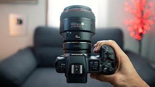 Video thumbnail for SONY USER tries the Canon EOS R + PHOTOSHOOT by Manny Ortiz