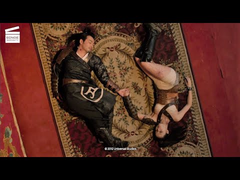 The Man with the Iron Fists: The Gemini twins VS the Lion clan HD CLIP