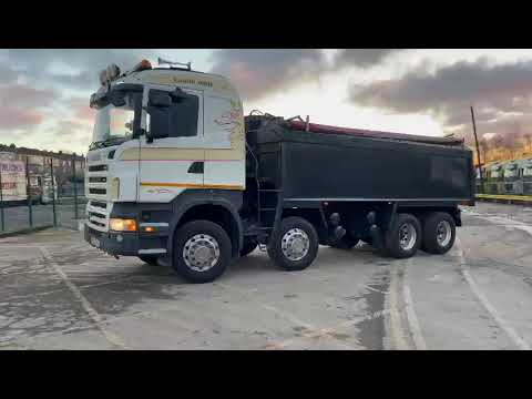 Scania R480 8x4 Sleeper Cab Tipper Manual (PY59 NHU - Law Trucks)