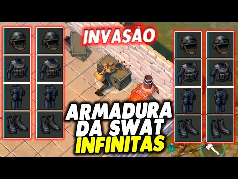 ARMADURA DA SWAT INFINITAS NA INVASÃO - Last Day On Earth