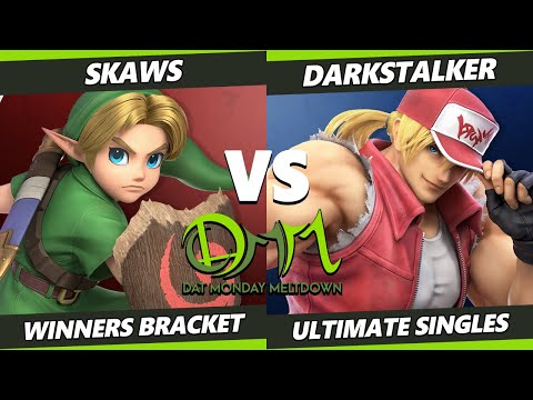 DAT Monday Meltdown 235 - Skaws (Young Link) Vs. Darkstalker (Terry) SSBU Ultimate Tournament